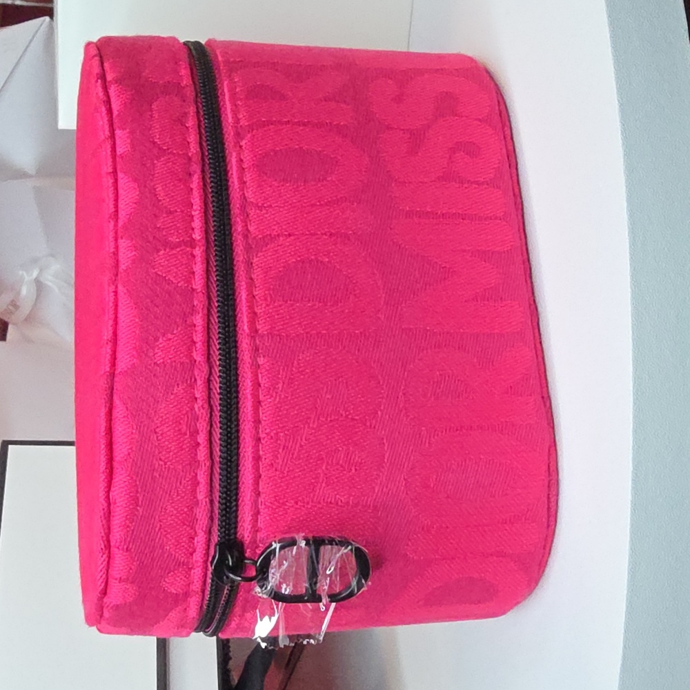 NEW Dior Beauty Miss Dior Vibrant Pink Cosmetic Pouch!